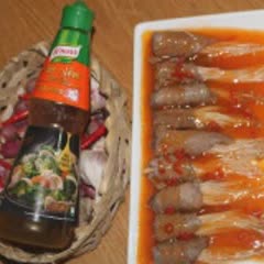 Cách Làm Thịt Bò Cuộn Nấm Kim Châm Sốt Cay Ngon