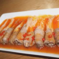 Cách Làm Thịt Bò Cuộn Nấm Kim Châm Sốt Cay Ngon