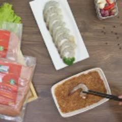 Cách Làm Món Tôm Cuộn Ba Rọi Xông Khói Nướng Sa Tế 