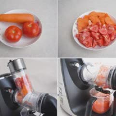 Cách làm nước ép cà rốt cà chua
