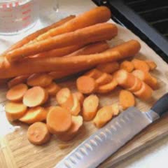 Cách làm nước ép cà rốt vani