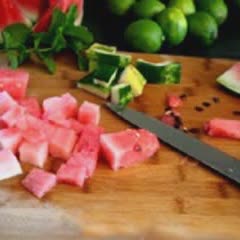 Cách làm nước ép dưa hấu chanh