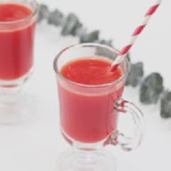 Cách làm nước ép dưa hấu ớt chuông