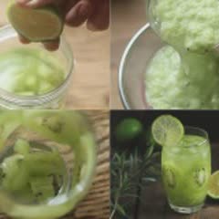 Cách làm nước ép kiwi