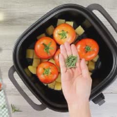 Cách làm Cà Chua Nhồi Thịt thơm ngon chuẩn vị nhà hàng Âu