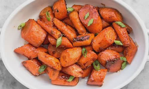 Cách làm cà rốt nướng sốt miso