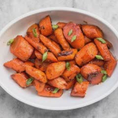 Cách làm cà rốt nướng sốt miso