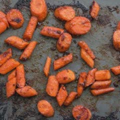 Cách làm cà rốt nướng sốt miso