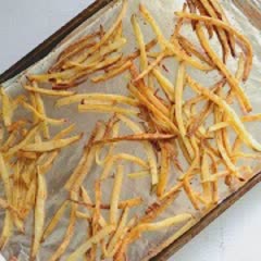 Cách làm khoai tây nướng cay giòn
