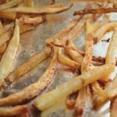 Cách làm khoai tây nướng cay giòn