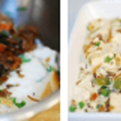 Cách làm pudding bánh mì nướng rau củ