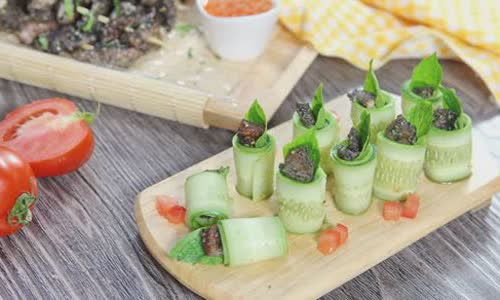 Cách làm thịt heo nướng mè đen