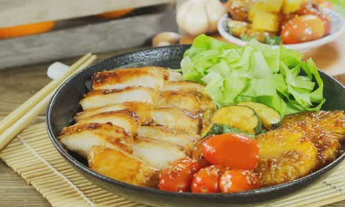 Cách làm Ức gà BBQ sốt teriyaki