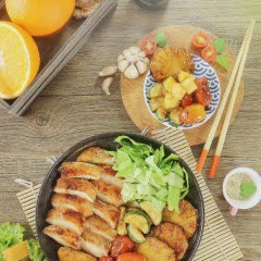 Cách làm Ức gà BBQ sốt teriyaki