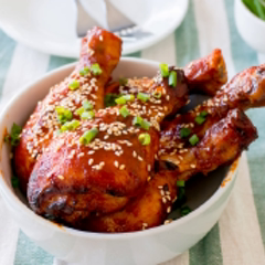 Cách làm đùi gà nướng kiểu Hàn