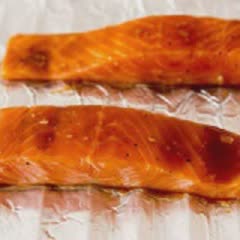 Cách làm Cá hồi nướng sốt Hoisin