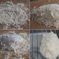 Cách làm Gà Ướp Mayonnaise Bọc Vụn Bánh Mì Nướng thơm lừng