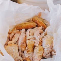 Cách làm thịt gà nướng muối