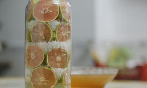 Cách làm chanh đào ngâm đường mật
