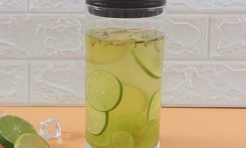 Cách làm Detox Trà Xanh Nho Chanh giảm cân, giải độc gan