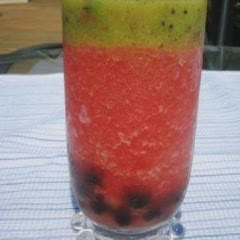 Cách Làm Dưa Hấu, Kiwi Và Trân Châu Đá Tuyết Ngon