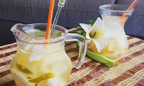 Cách làm dừa tắc mát lạnh