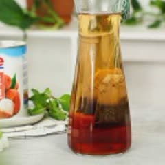Cách làm Hồng Trà Thạch Vải Dole giải nhiệt mùa hè