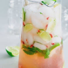 Cách làm Mojito dâu chanh