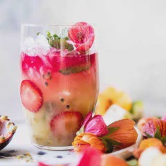 Cách làm Mojito dâu tây bụp giấm
