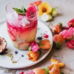 Cách làm Mojito dâu tây bụp giấm