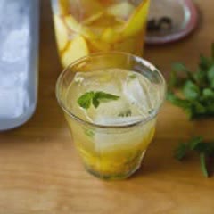 Cách làm Nước đào bạc hà