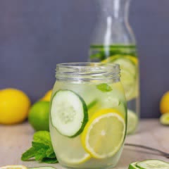 Cách Làm Nước Chanh Dưa Leo Detox, Giúp Giảm Cân