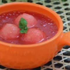 Cách làm nước dưa hấu bột báng
