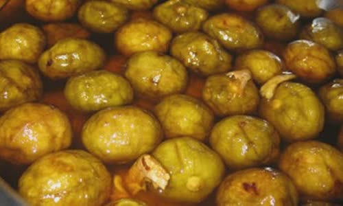 Cách làm sấu ngâm đường gừng giòn ngon
