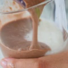 Cách làm sinh tố dừa cacao