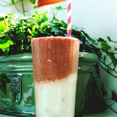 Cách làm sinh tố dừa cacao