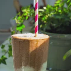 Cách làm sinh tố dừa cacao