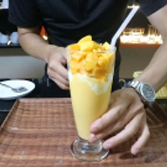 Cách làm Sinh tố xoài kem