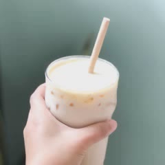 Cách làm Sữa Tươi Kem Cháy Trân Châu Đường Đen béo ngọt