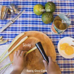 Cách làm Trà đào cam sả tại nhà