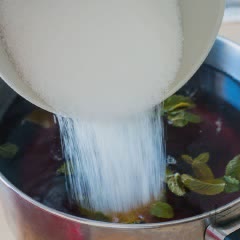 Cách làm Trà chanh lá bạc hà