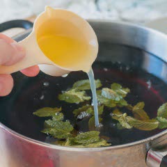 Cách làm Trà chanh lá bạc hà