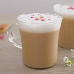 Cách làm trà sữa hoa hồng