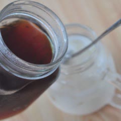 Cách pha trà sữa topping kem mát lạnh
