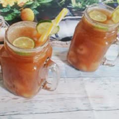 Cách làm trà vải chanh