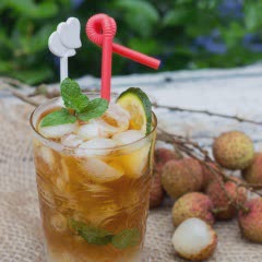Cách làm trà vải tươi