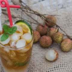 Cách làm trà vải tươi