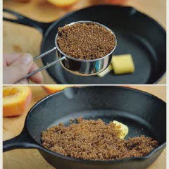 Cách làm Đào nướng sốt caramel