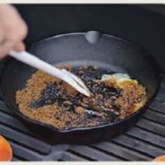 Cách làm Đào nướng sốt caramel