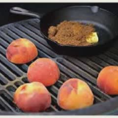 Cách làm Đào nướng sốt caramel